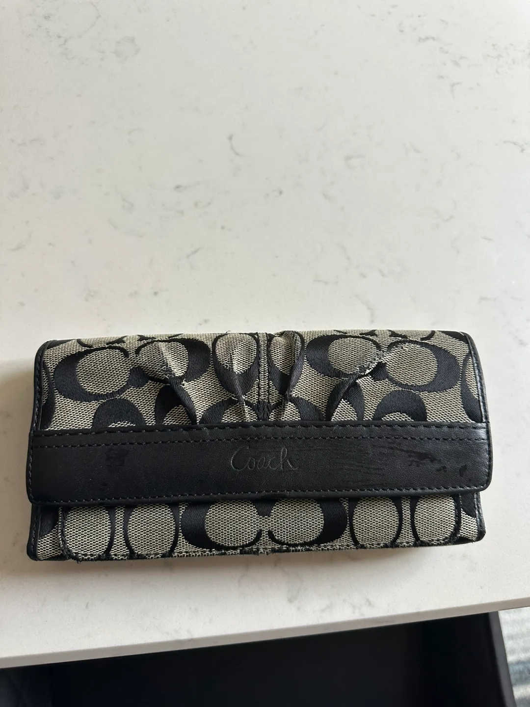 Coach handbag and matching wallet set image indicator(2)