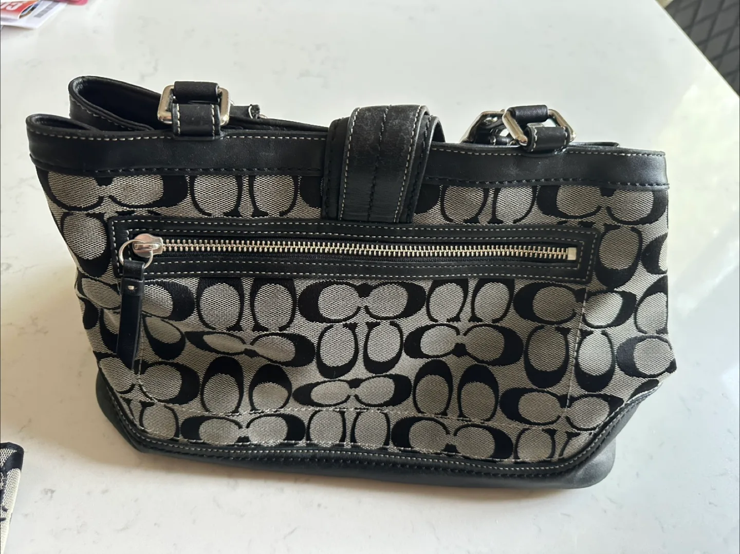 Coach handbag and matching wallet set image indicator(4)