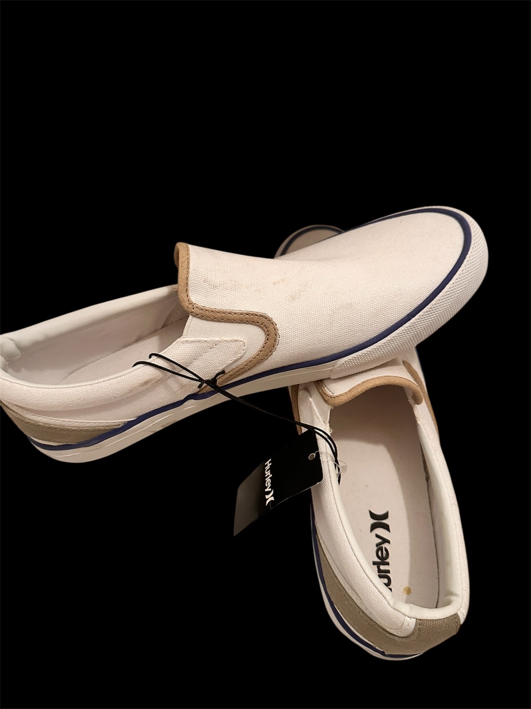 Hurley Men's Slip-On Canvas Sneakers
