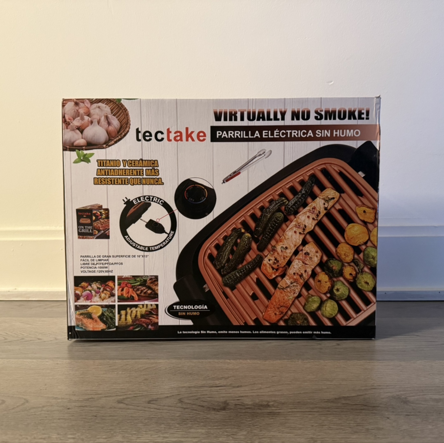 🥕tectake Electric Smokeless Grill🥕