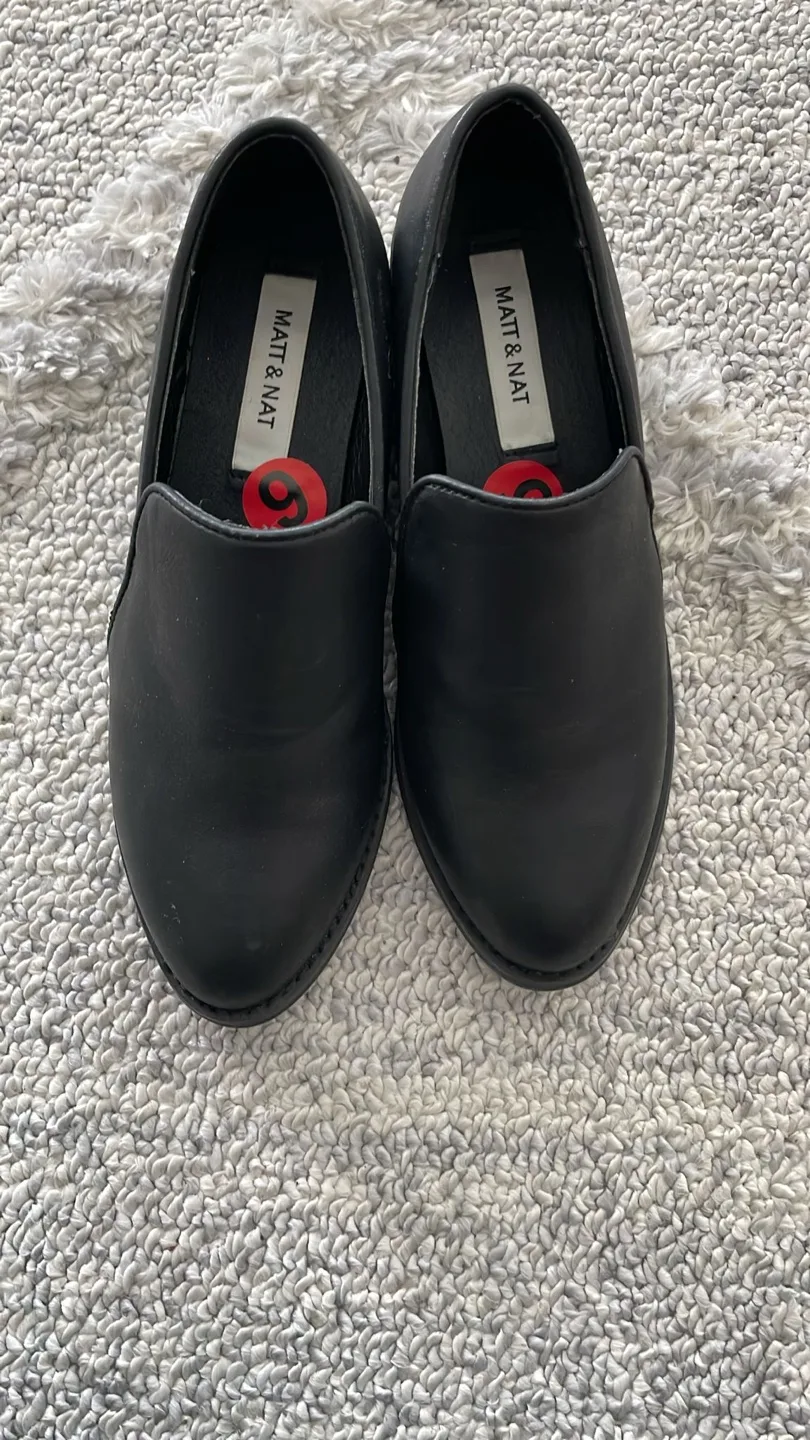 Brand new Matt & Nat Black Loafers image indicator(2)