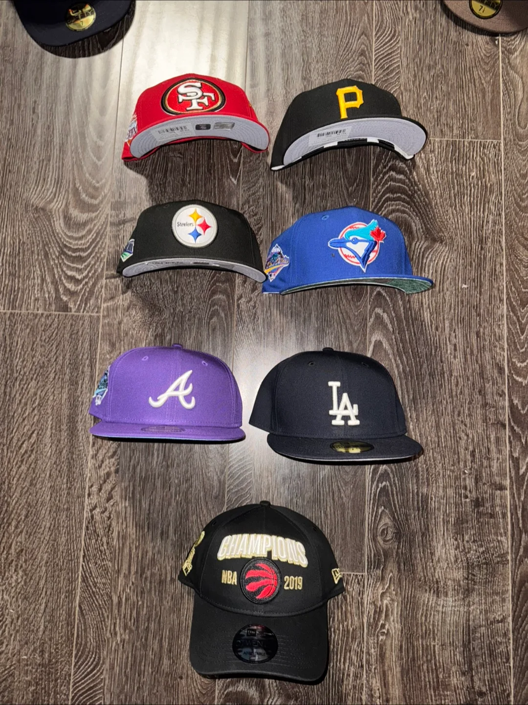 New Era 59Fifty Fitted Hats- World Series patches thumbnail