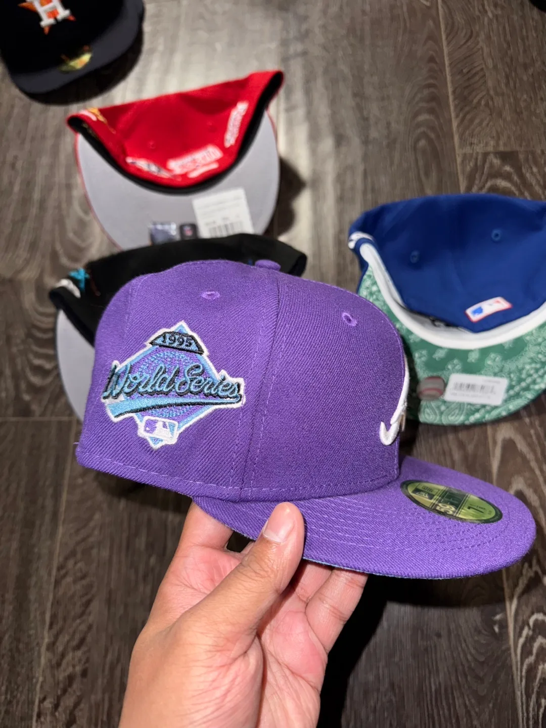 New Era 59Fifty Fitted Hats- World Series patches image indicator(3)