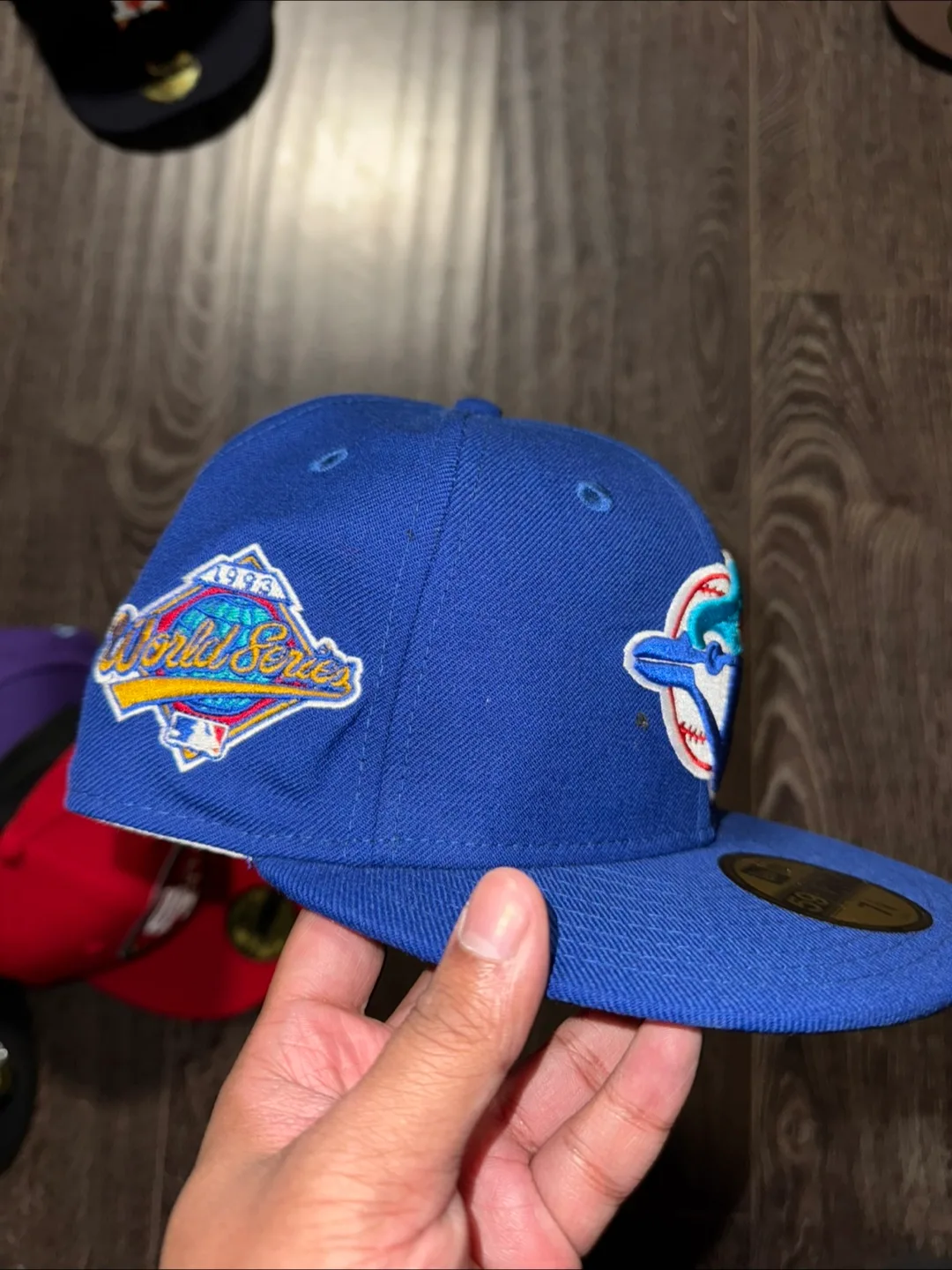 New Era 59Fifty Fitted Hats- World Series patches image indicator(6)