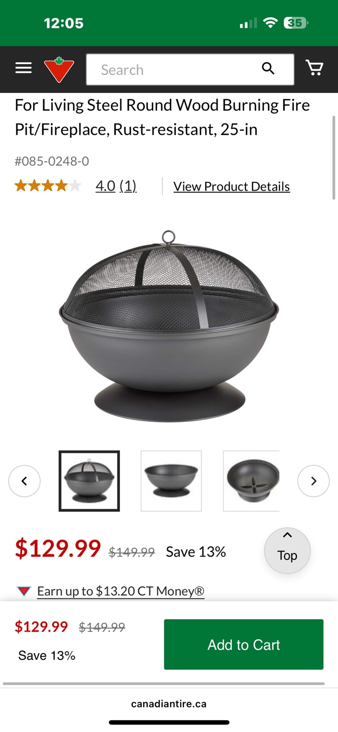 25 inch Fire pit - photo 4