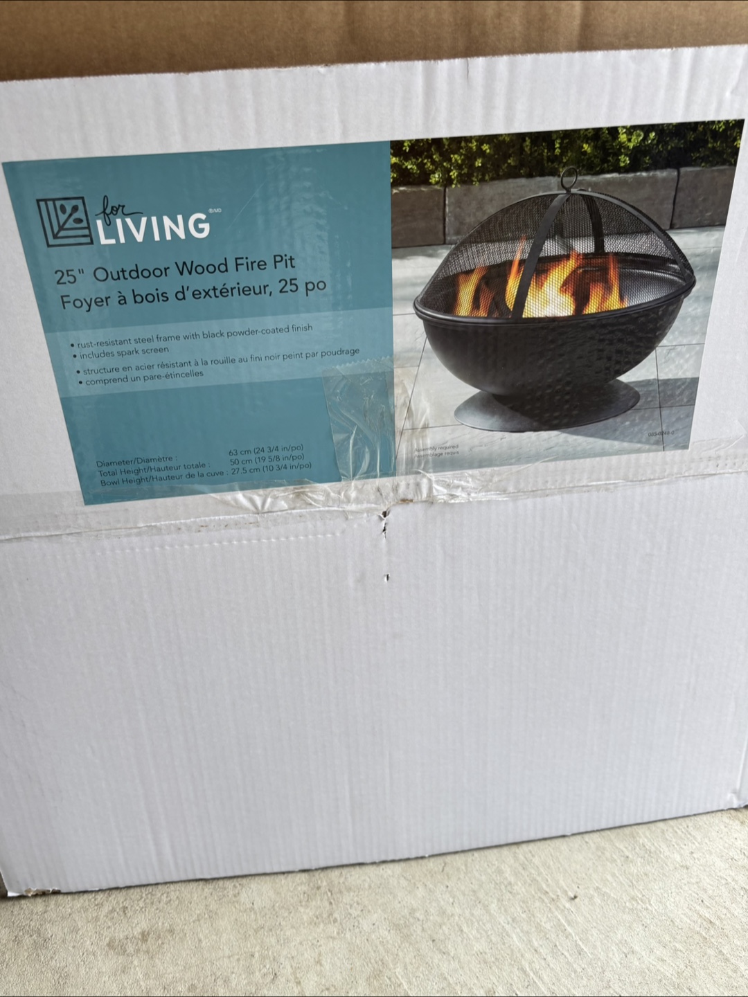 25 inch Fire pit - photo 3