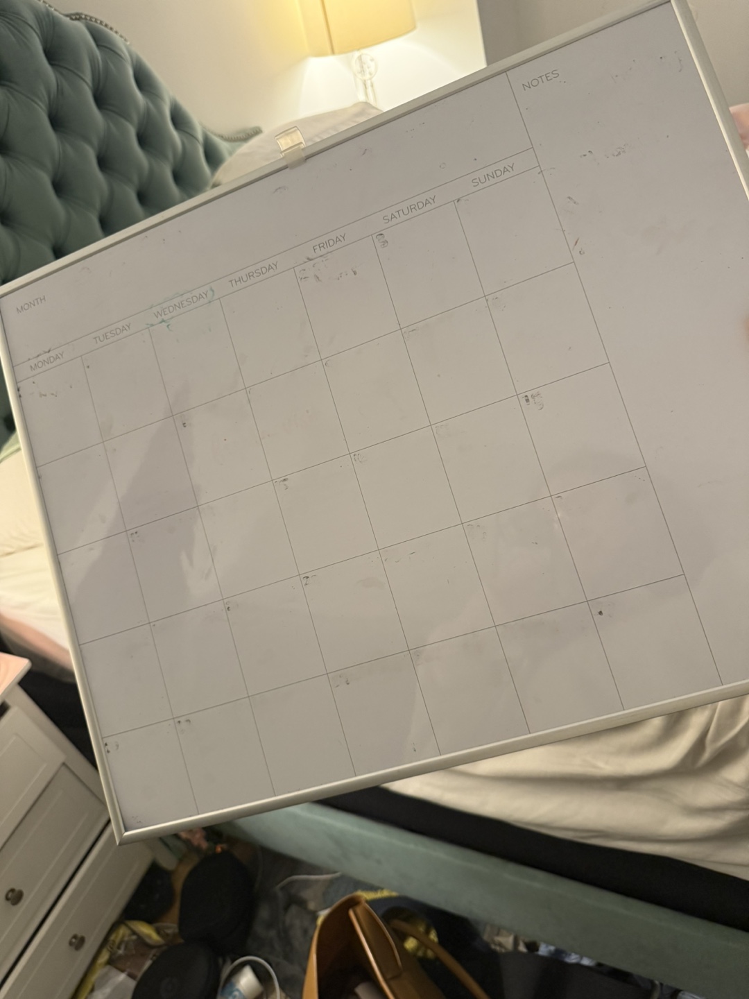 Dry Erase Monthly Calendar - photo 2