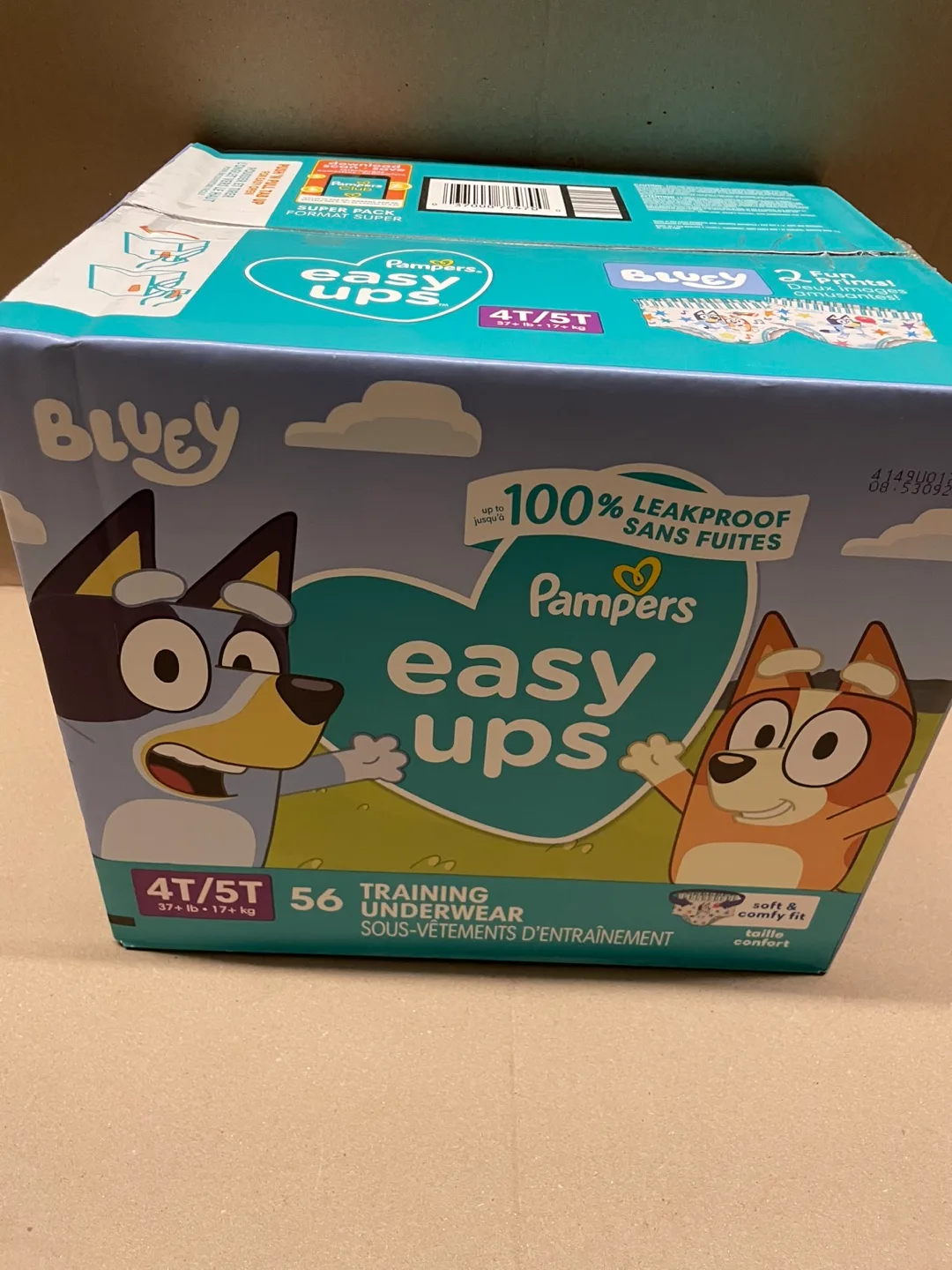 Pampers Easy Ups Training Underwear Size 4T/5T thumbnail