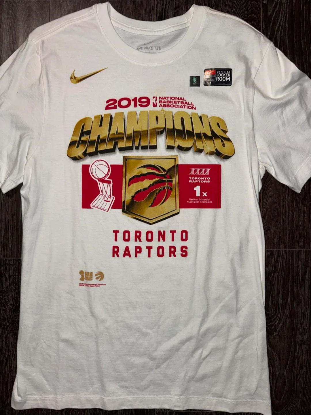 2019 NBA Champions Toronto Raptors T-Shirt thumbnail