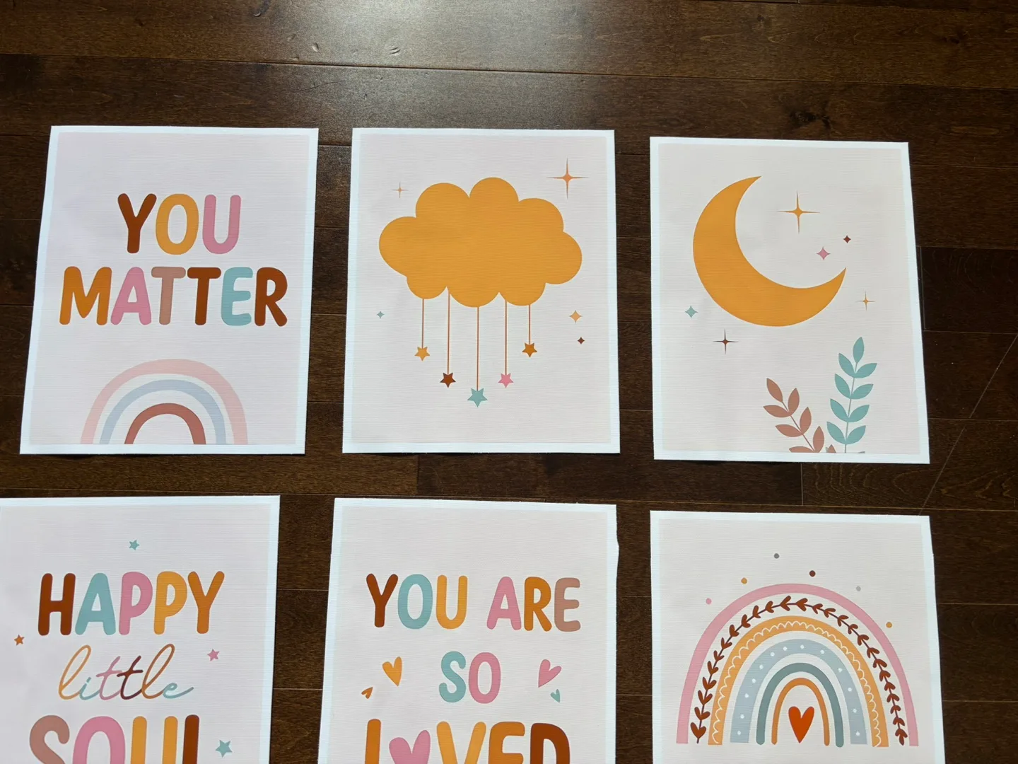 Set of 9 Boho Nursery Prints image indicator(4)