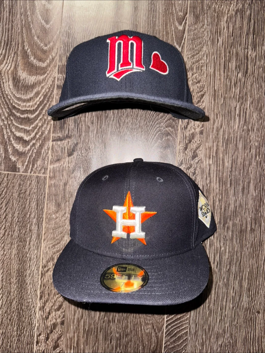 2 New Era 59Fifty Fitted Hats - MLB thumbnail