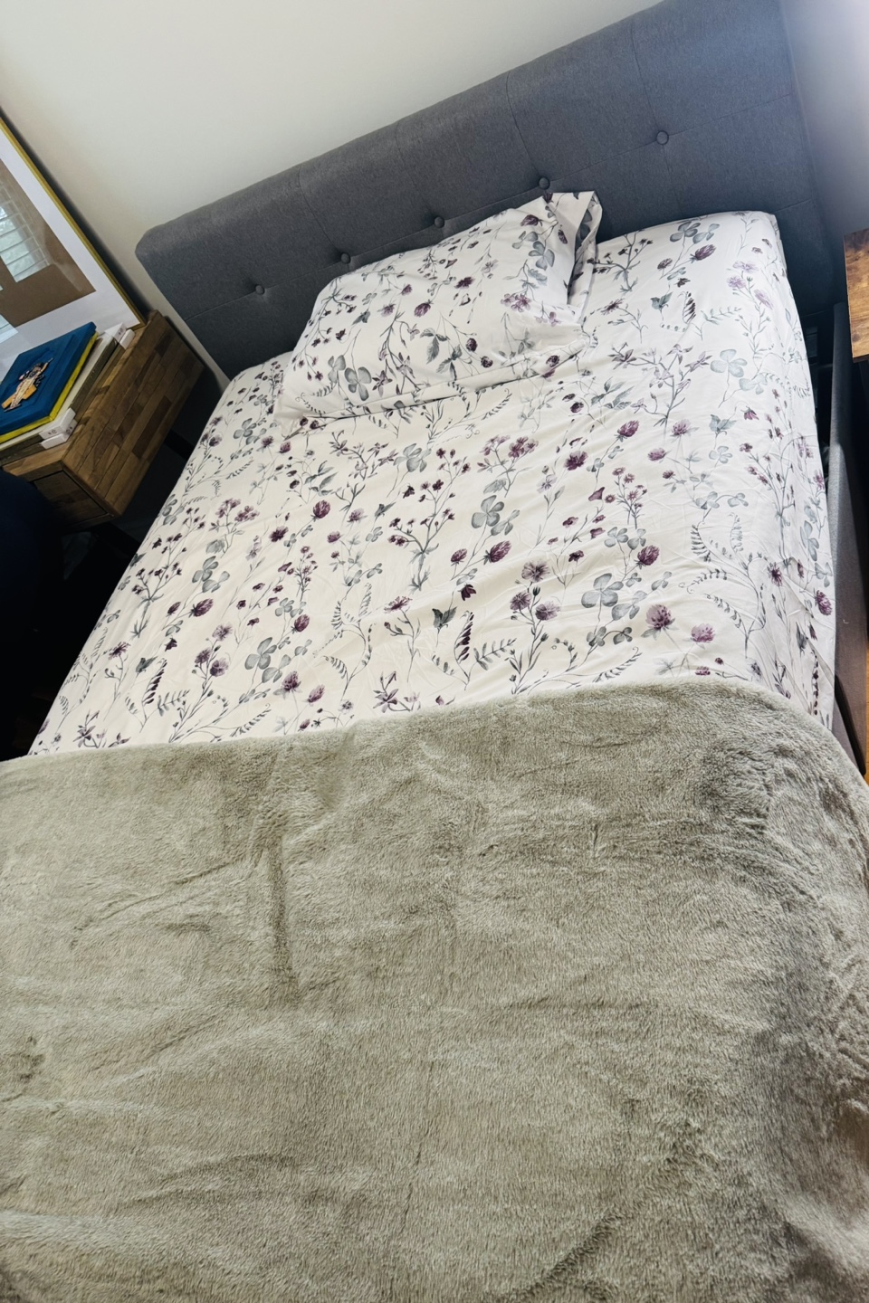Double/full bed with storage and Mattress - photo 4