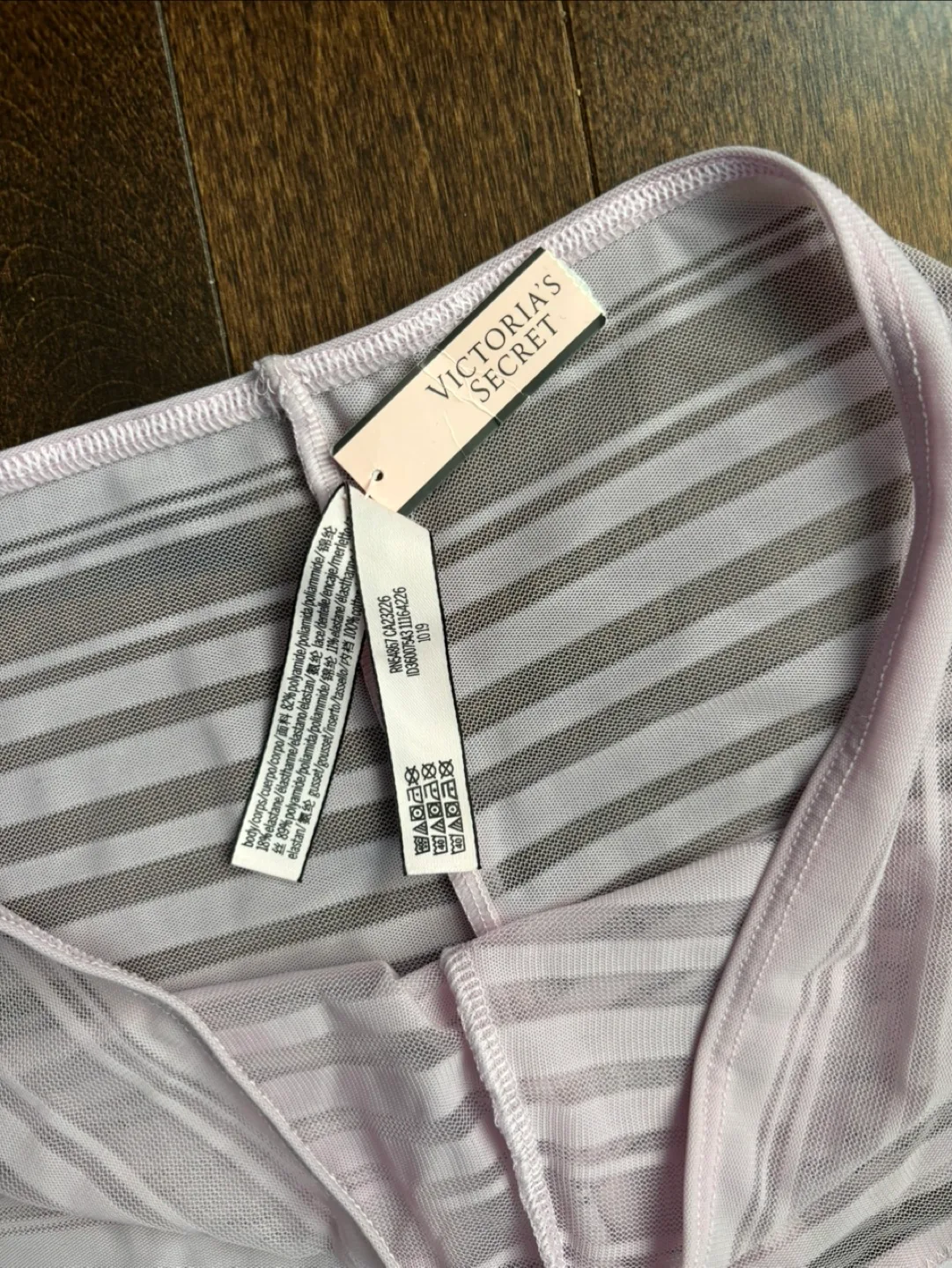 Victoria's Secret Pink Striped Cheeky Underwear image indicator(2)