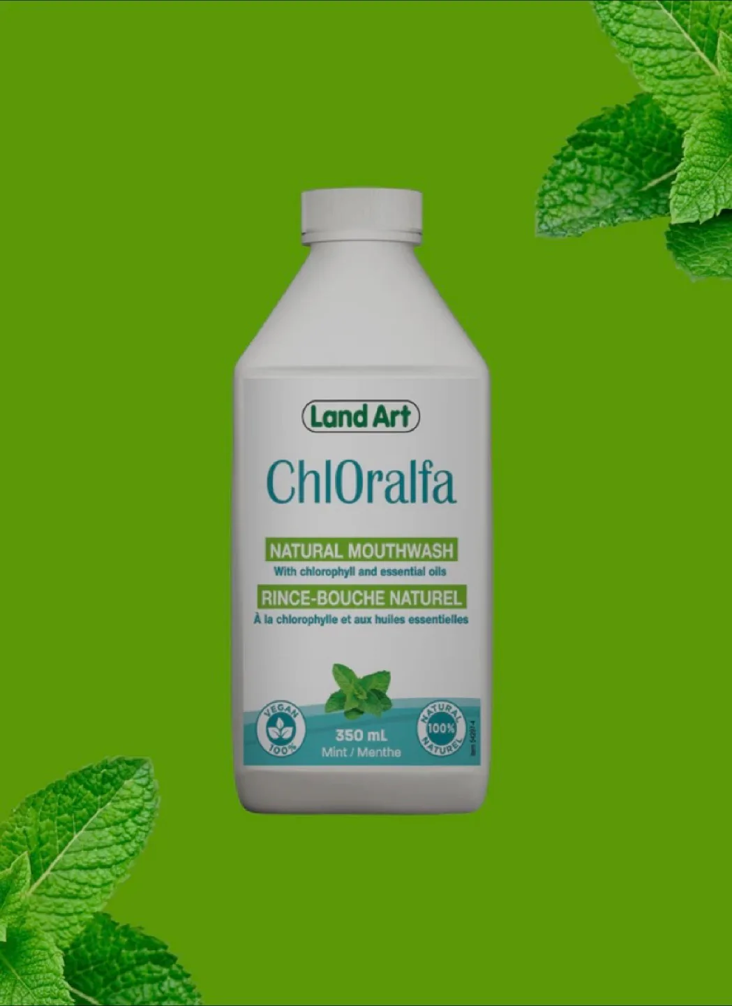 Land Art Chloralfa Natural Mouthwash - 350ml thumbnail