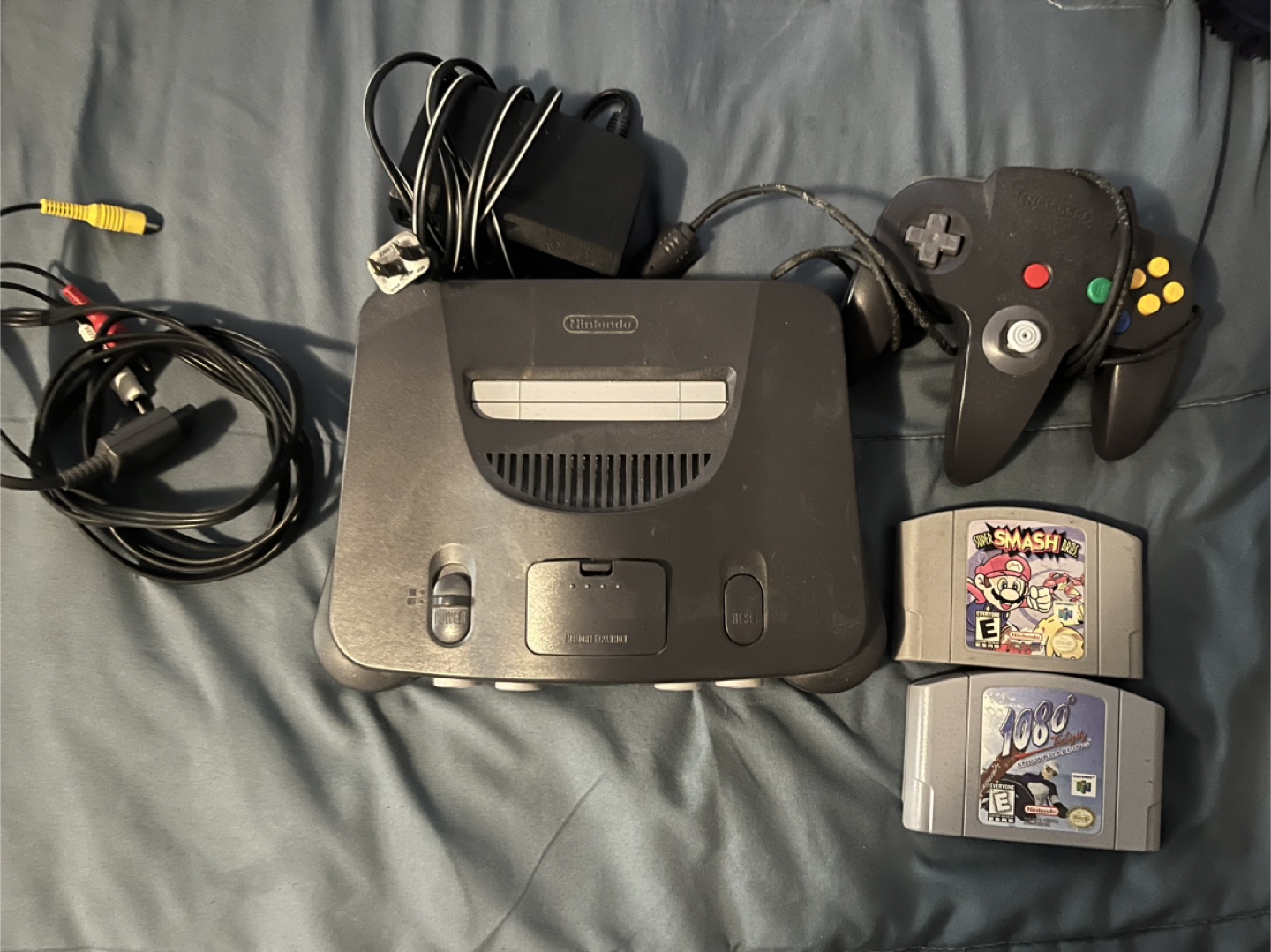 Nintendo 64 Console with Controller, Games and Accessories