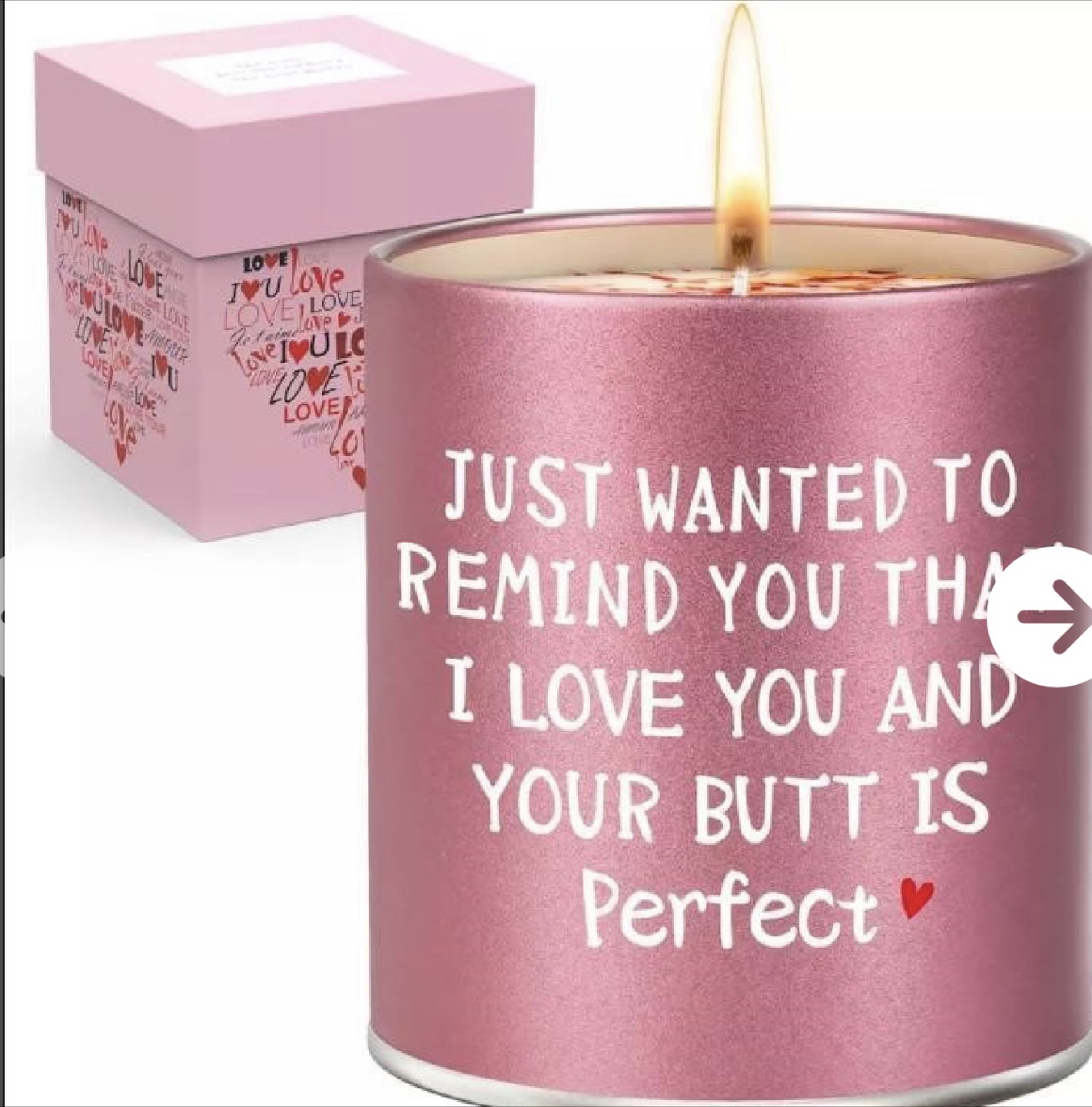 Funny Scented Candle in Gift Box