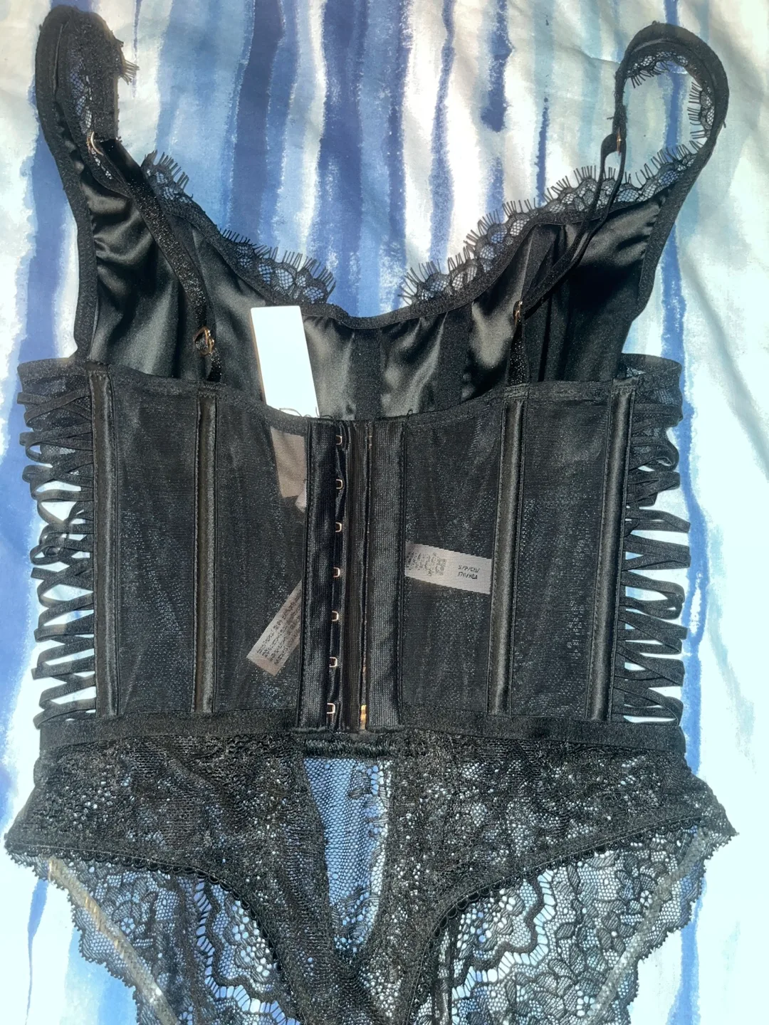 Black Lace Bodysuit image indicator(2)