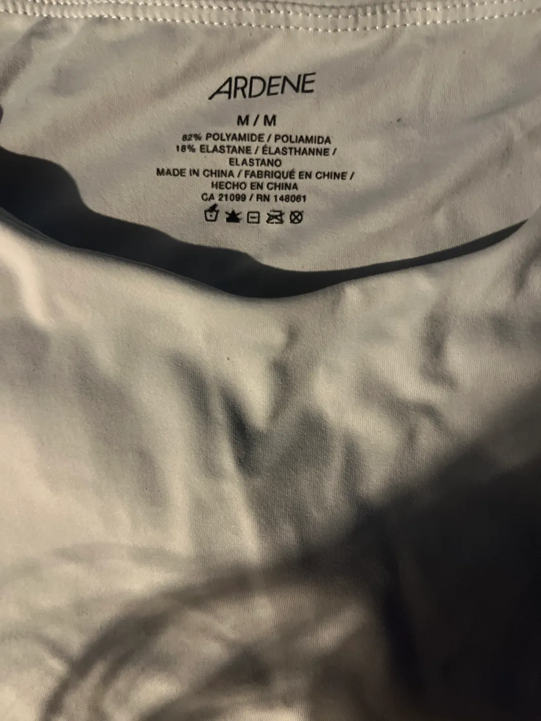 Ardene Light Grey T-Shirt - Size Medium image indicator(2)