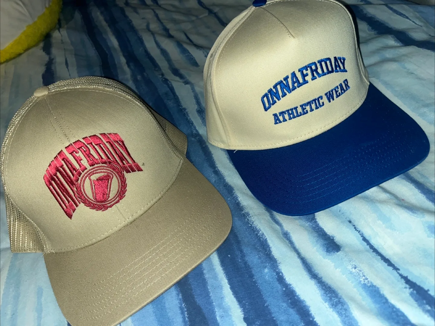 ONNAFRIDAY Athletic Wear Hats - Two Hats thumbnail