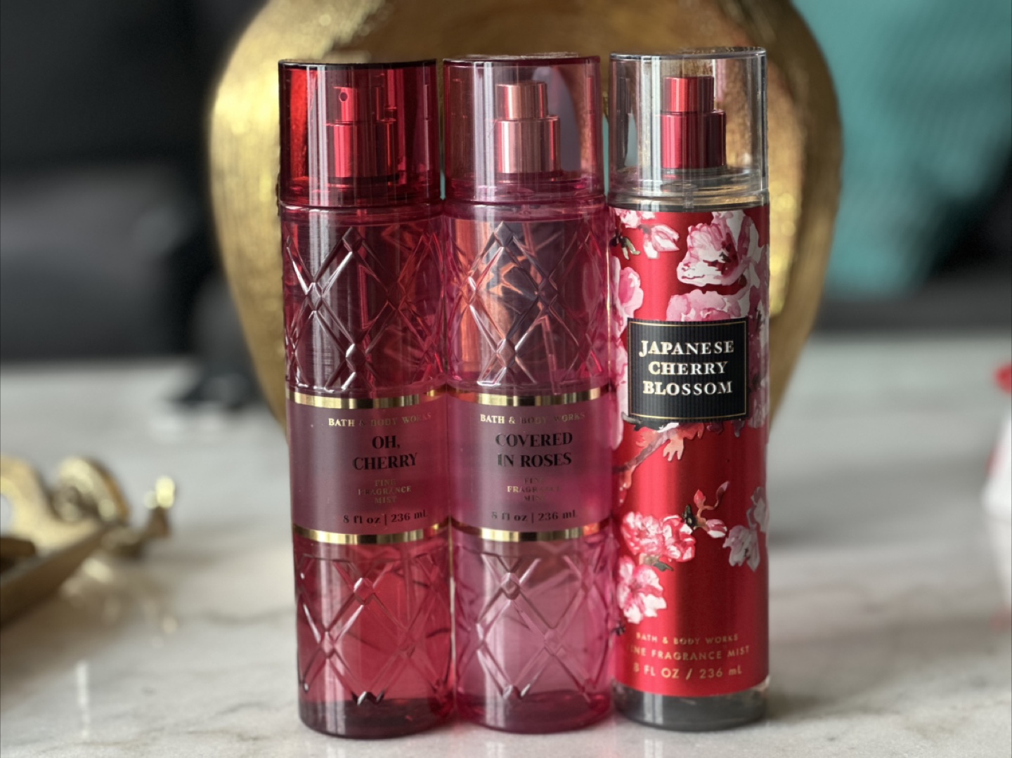 Bath & Body Works Fragrance Mist Trio