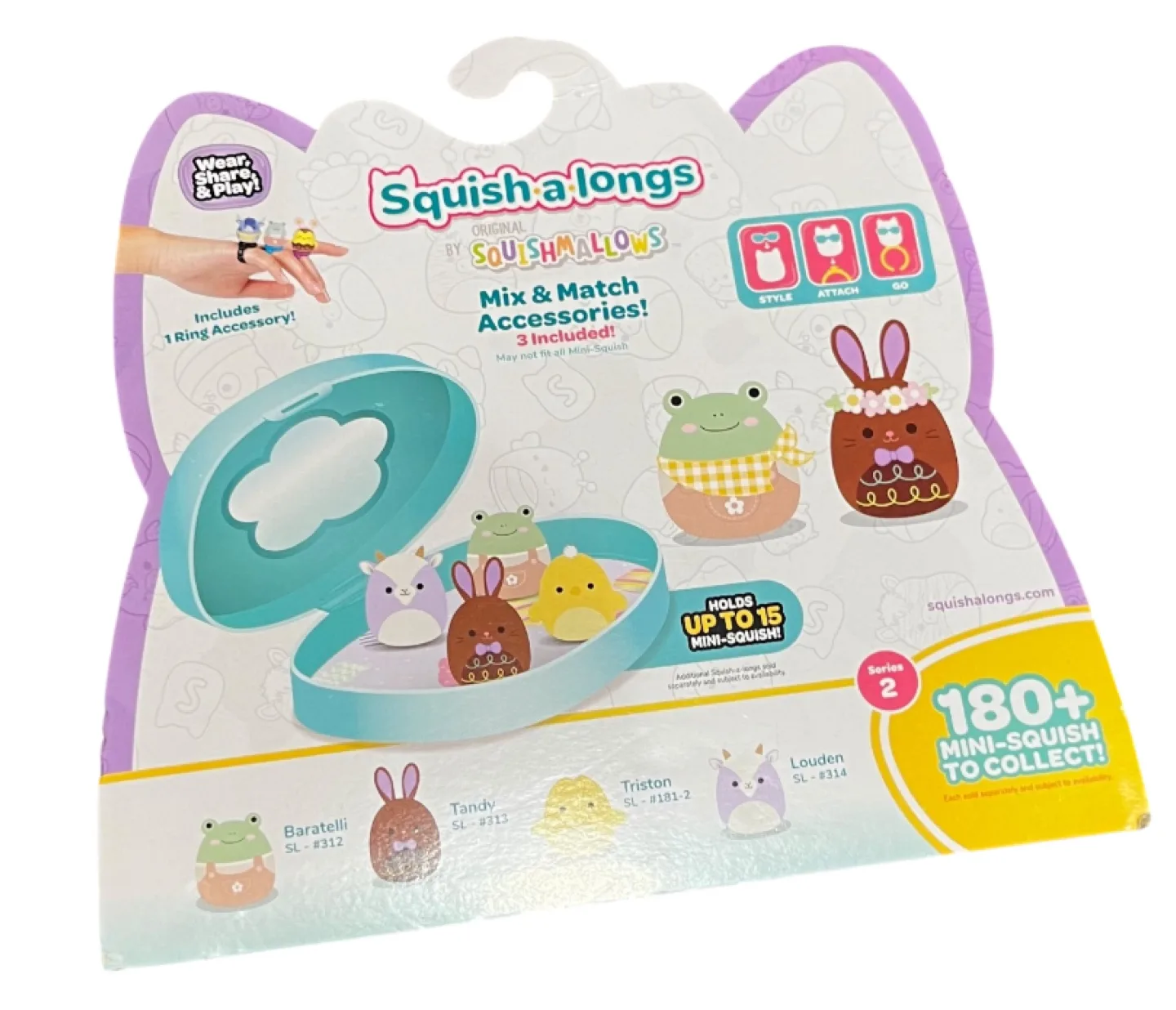 Peeps Lip Gloss & Squishmallows Squish-a-longs Toys and more image indicator(5)