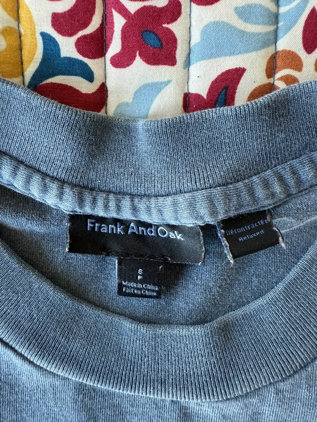 Men's T-Shirt - (Small) 100% Organic Cotton Natural Faded Look! image indicator(6)