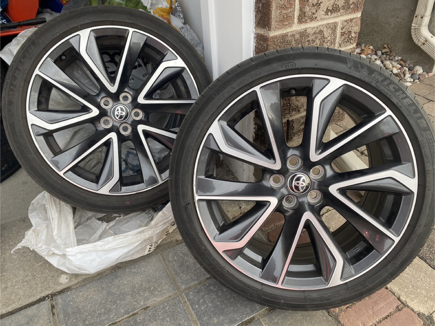 2 Toyota Corolla 18" OEM Wheels Rims fitting models 2019-2025