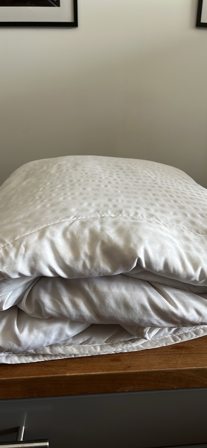 Comforter, 2 pillows, 2 bedsheets and 4 pillowcases