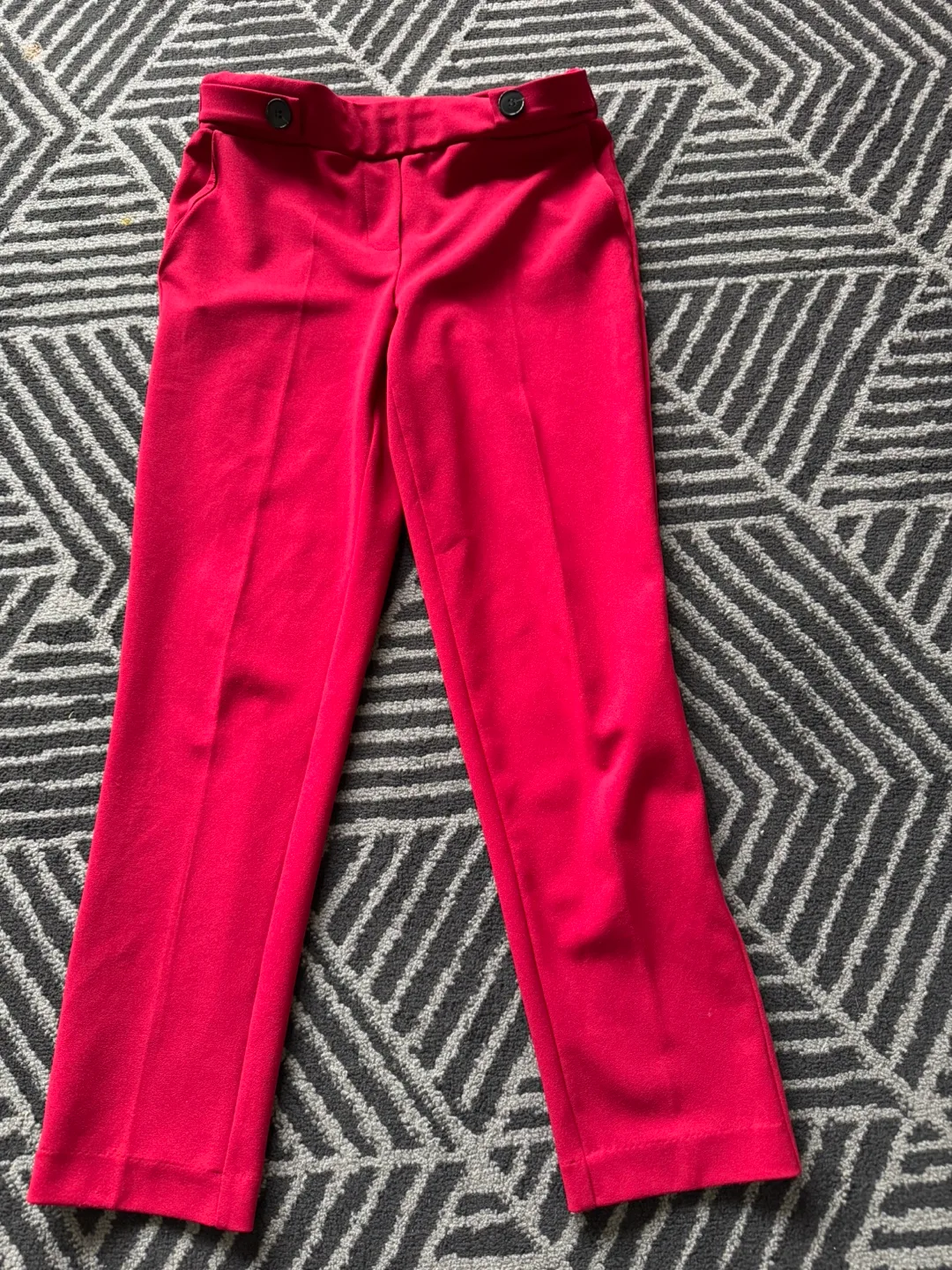 Women's Red Ankle Pants - Size 6 thumbnail