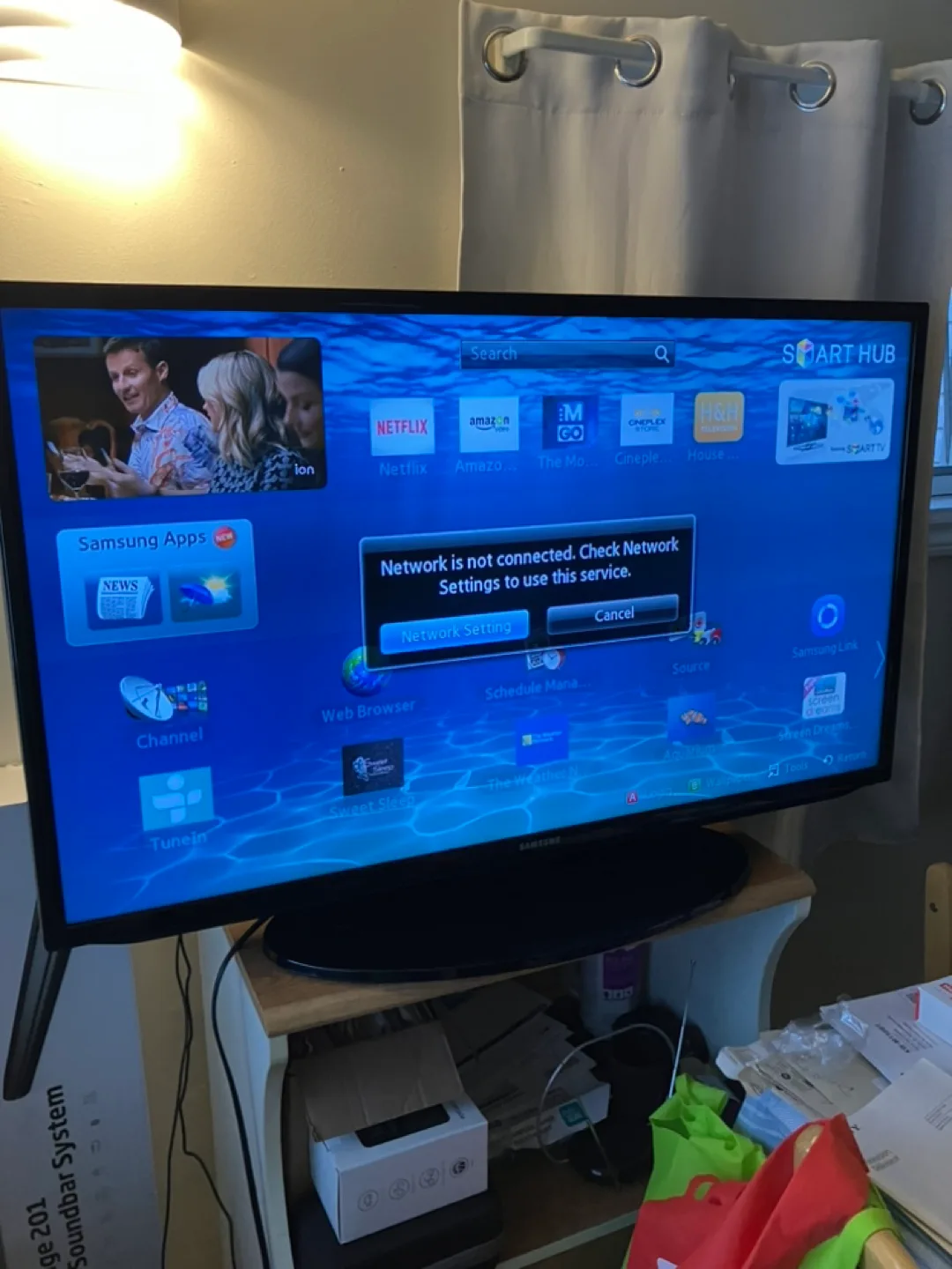 40” Samsung TV thumbnail