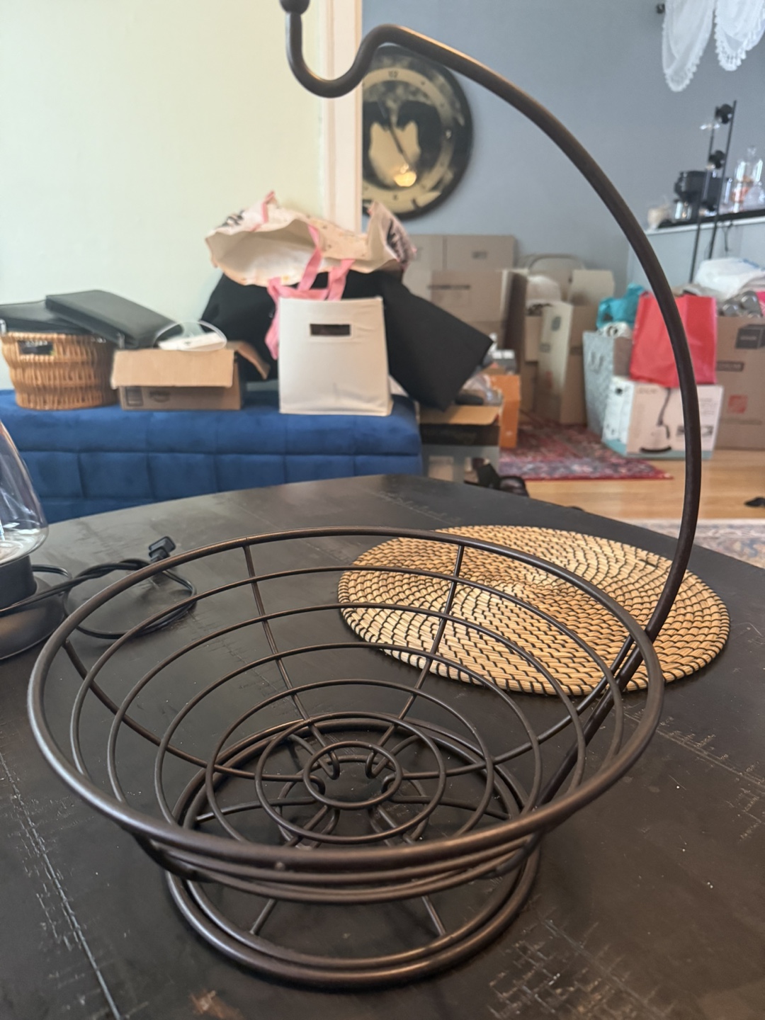 Metal Hanging Fruit Basket