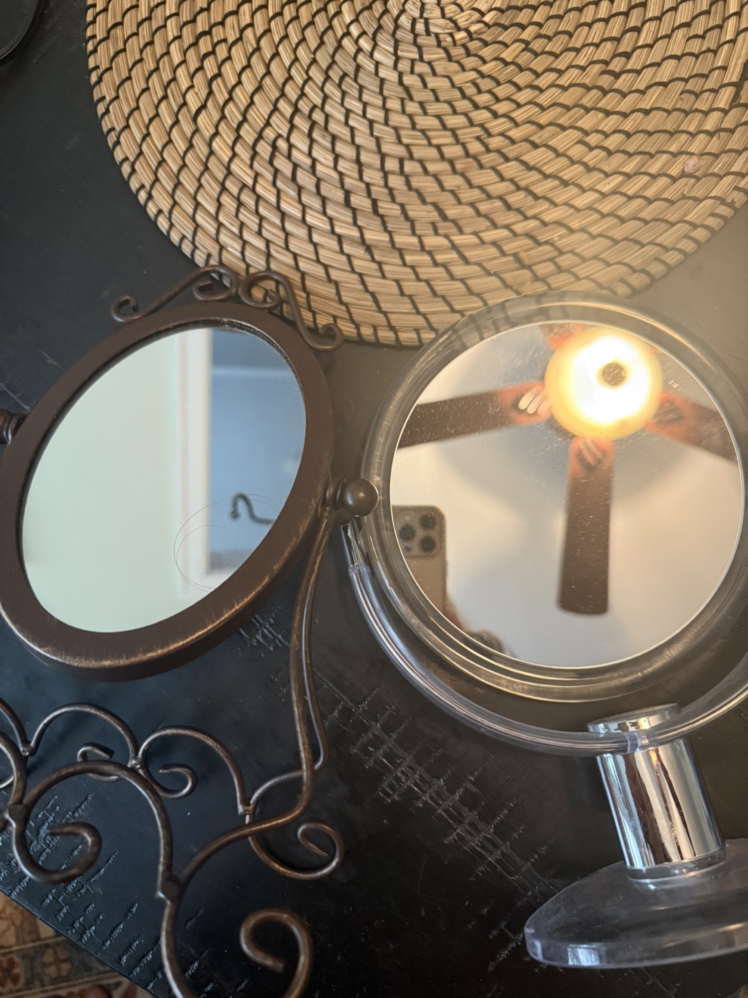 Double-sided Vanity Mirror Set