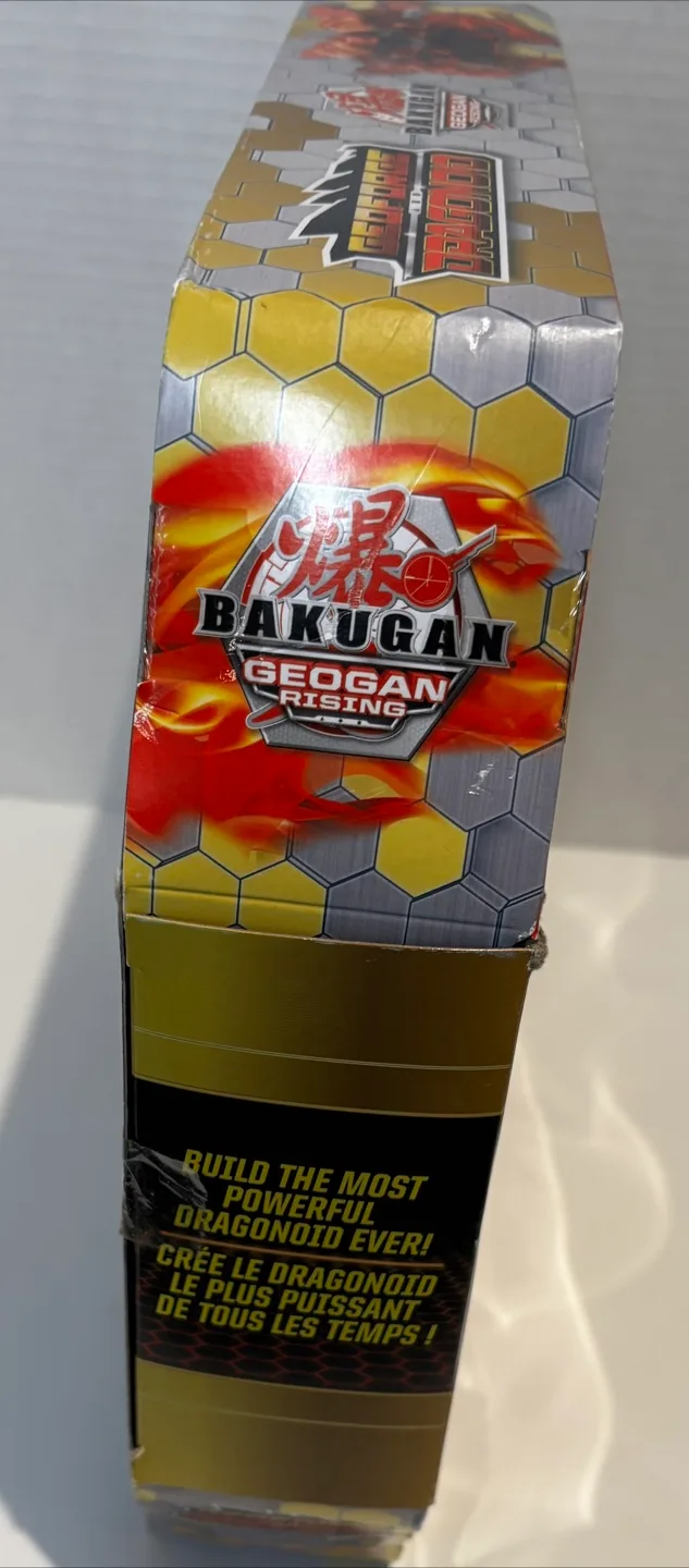 Bakugan Geogan Rising Geoforge Dragonoid 7 Exclusive Bakugan NIB image indicator(4)