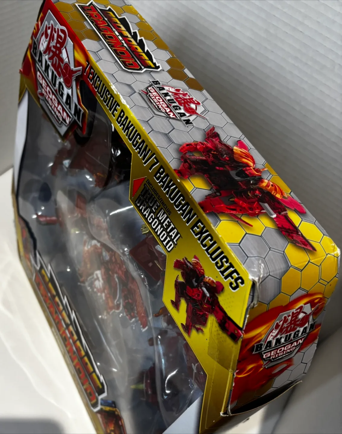 Bakugan Geogan Rising Geoforge Dragonoid 7 Exclusive Bakugan NIB image indicator(5)