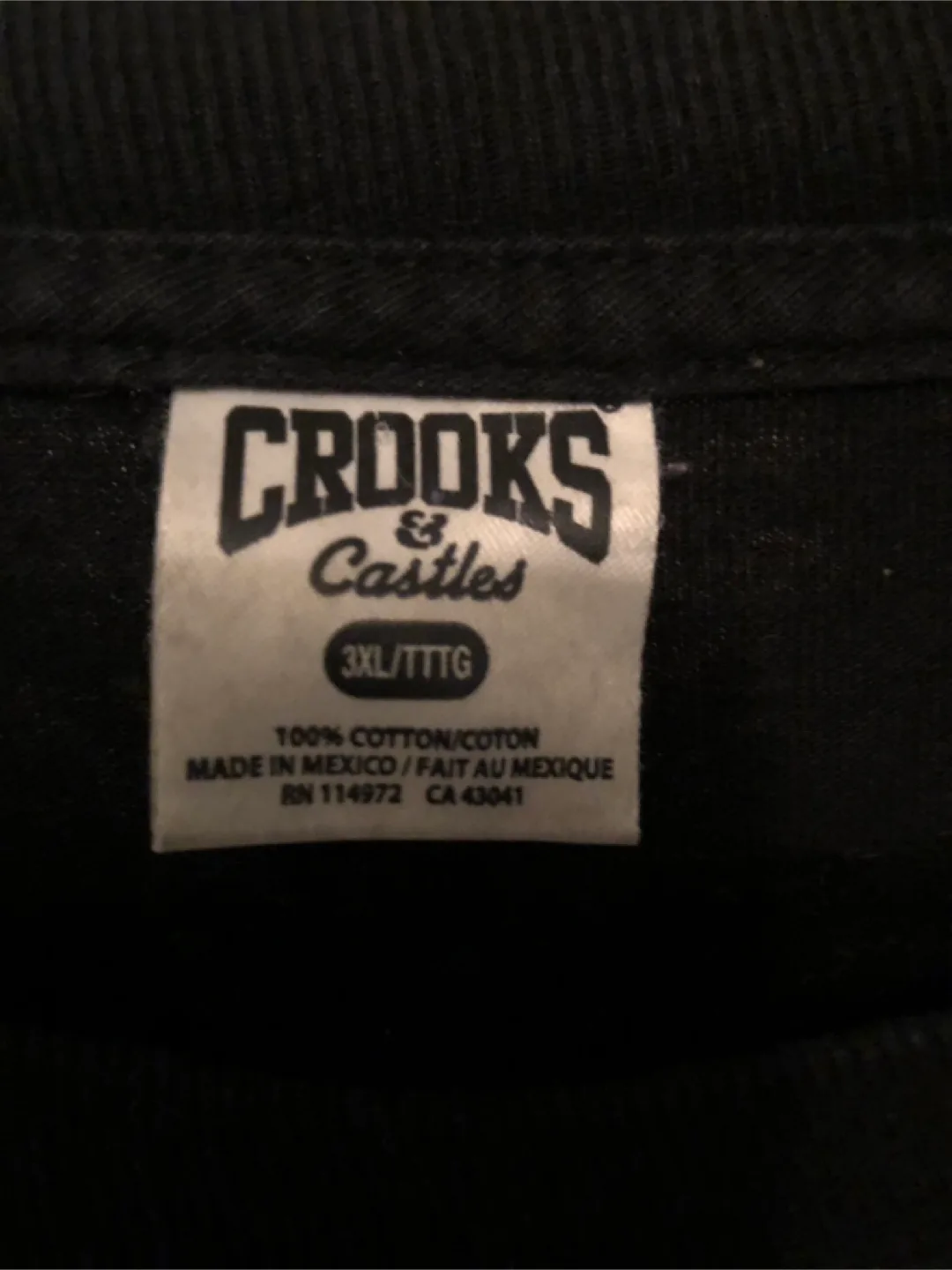 Crooks & Castles Holy Gun Tee - 3XL image indicator(3)
