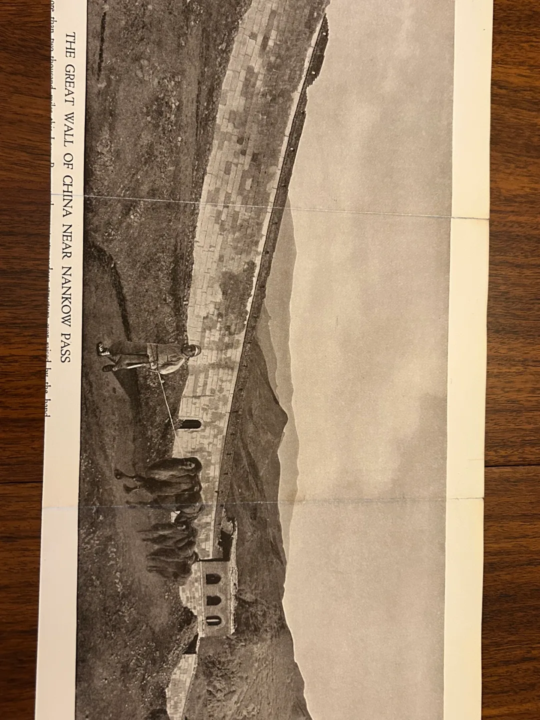 $6 Antique photo China National Geographic 1923 Great Wall China image indicator(4)