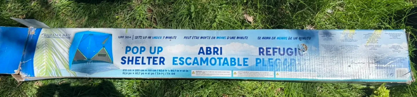 Pop-up Shelter - Quick Setup - Portable Shade