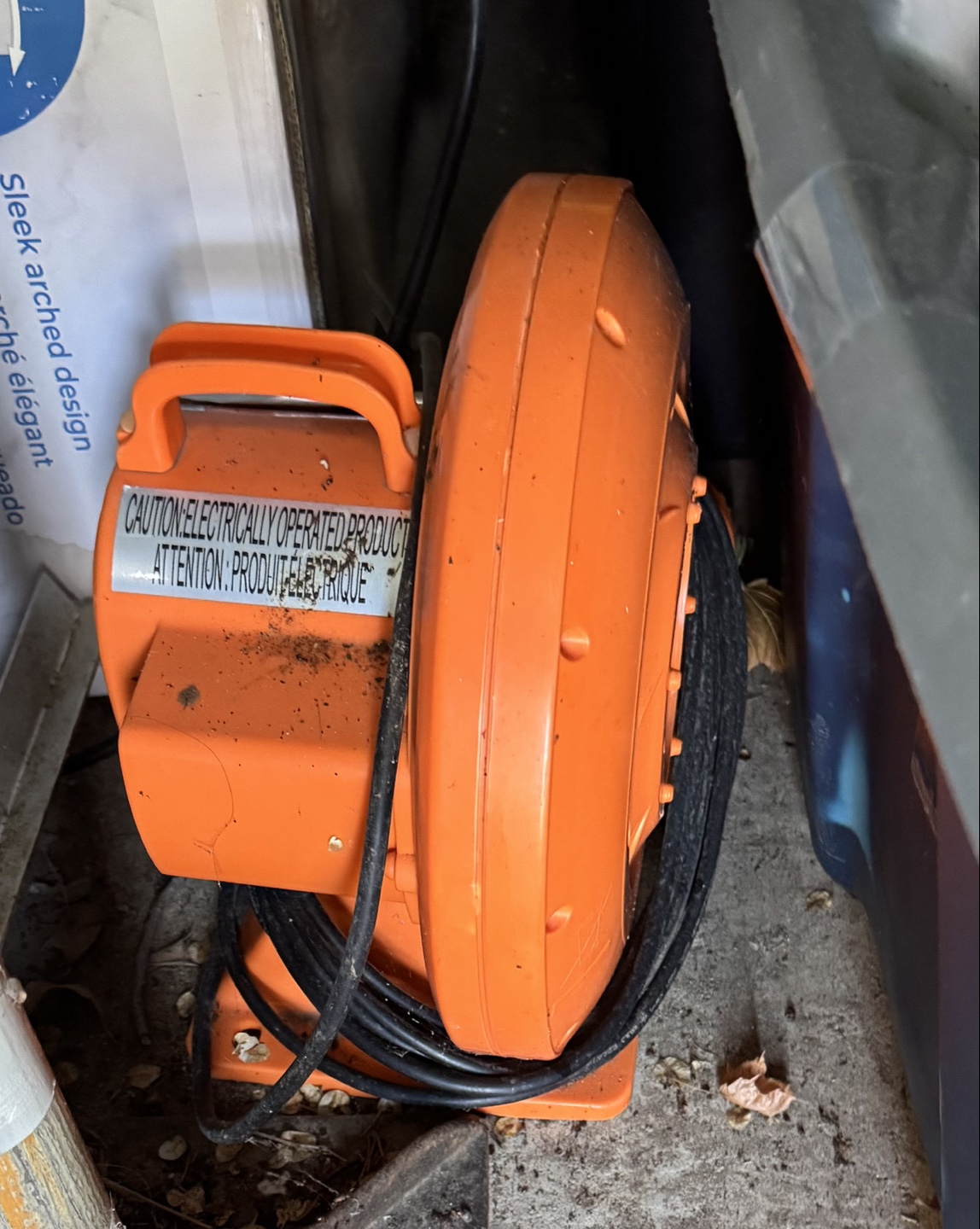Used Inflatable Water Slides & Orange Fan - photo 3