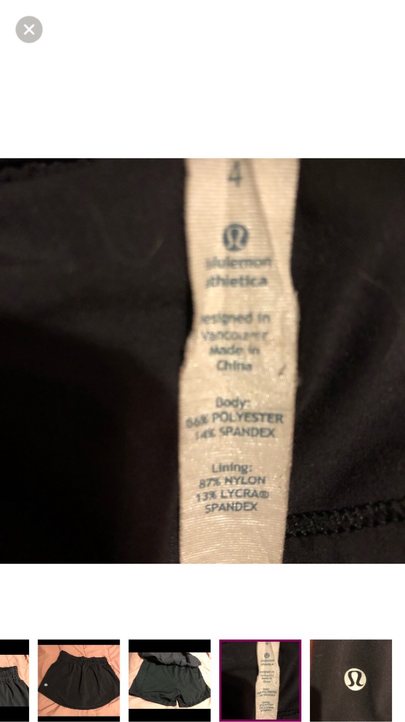 Lululemon Black Skirt Size 4 - photo 5