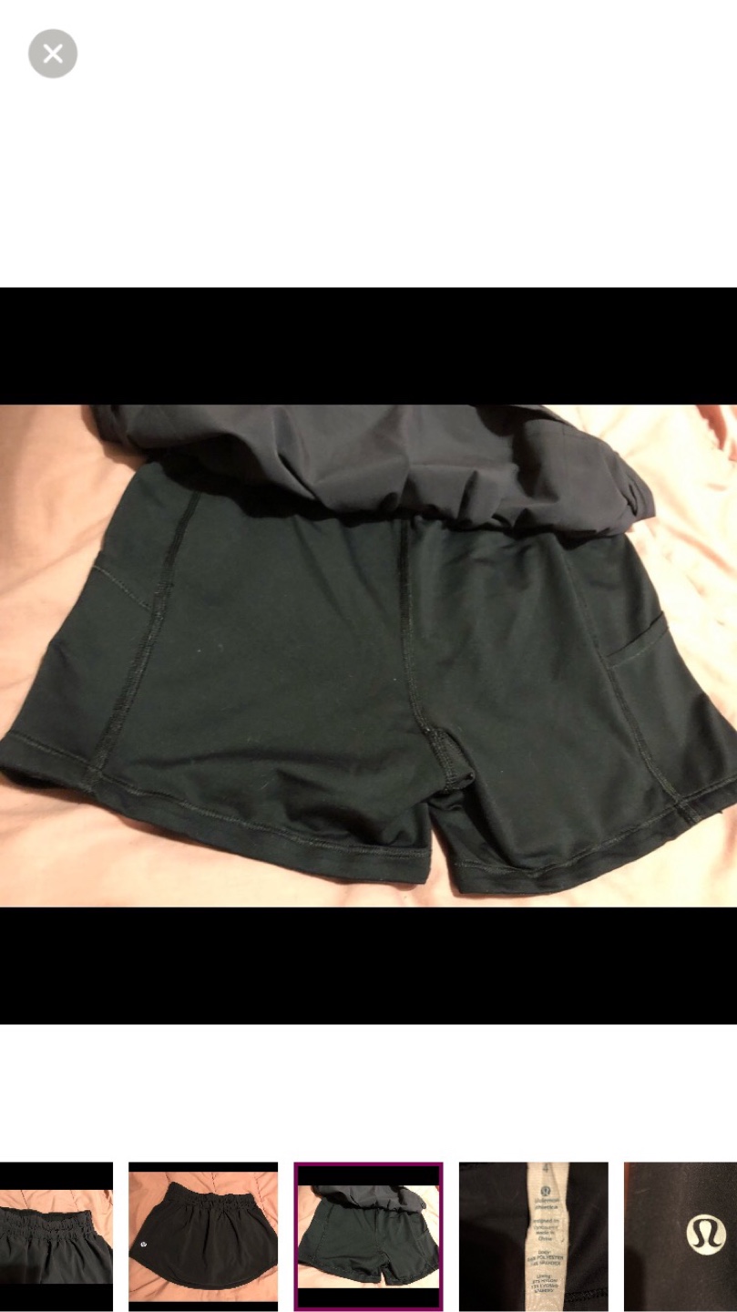 Lululemon Black Skirt Size 4 - photo 3