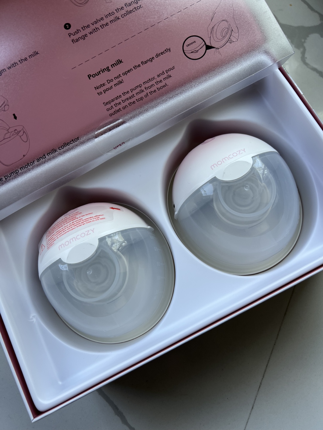 Momcozy M5 V Hands-Free Breast Pump - Double Electric - photo 2