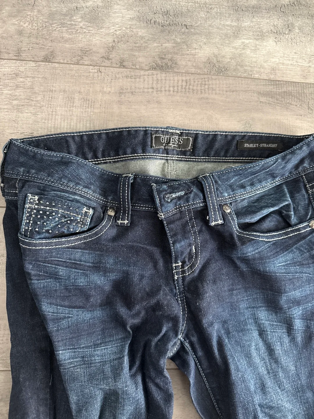 GUESS Starlet Straight Jeans thumbnail
