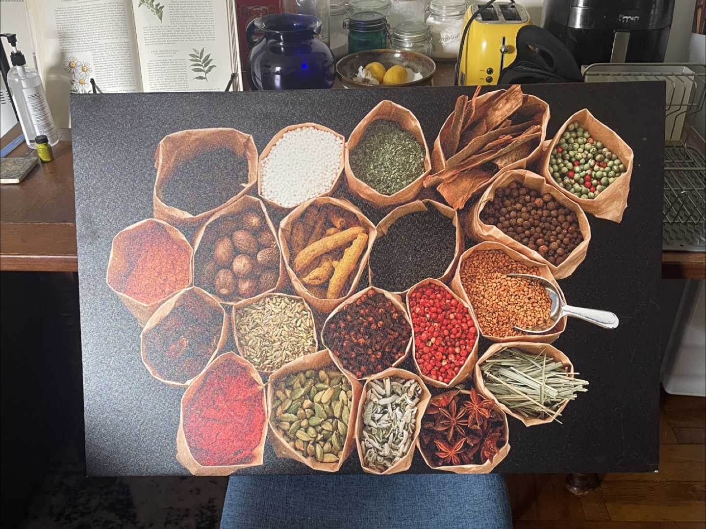 Spices on Canvas