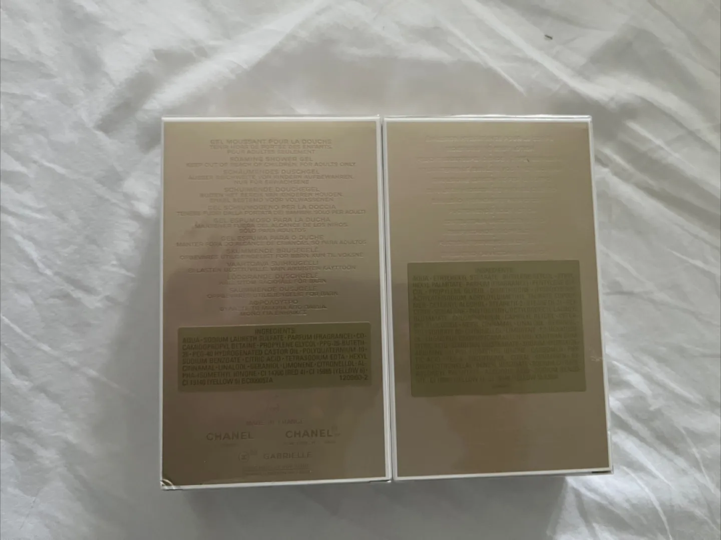 Chanel Gabrielle Shower Gel and Body Lotion Set image indicator(2)