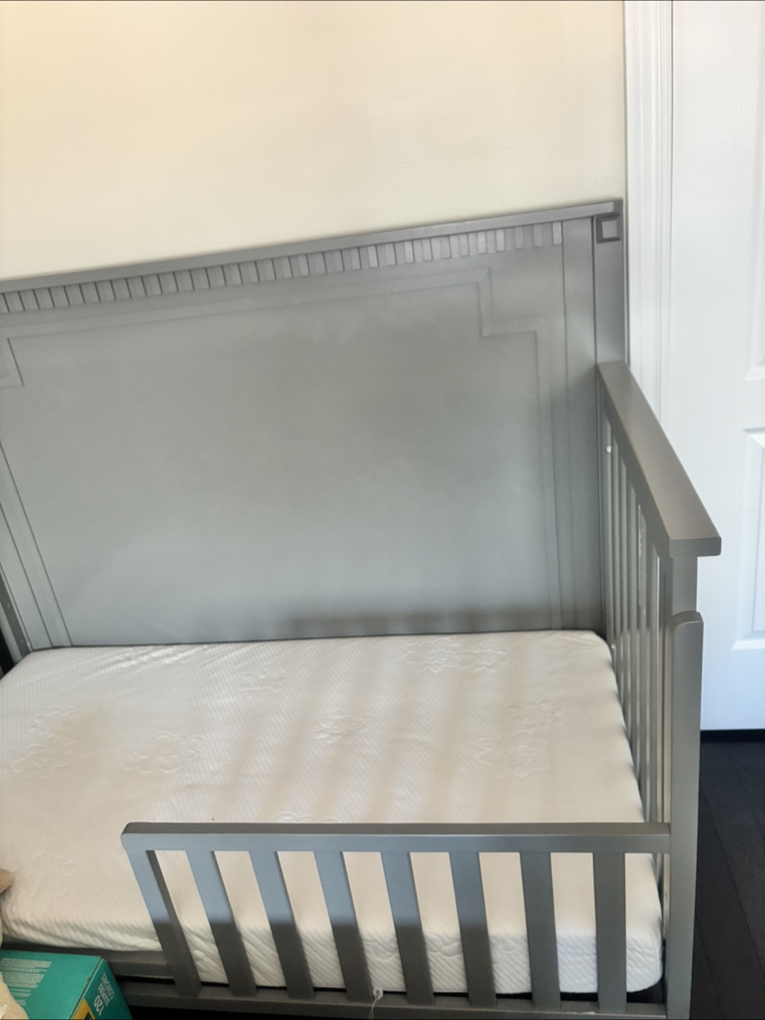 Grey Toddler Bed with Rail - photo 2