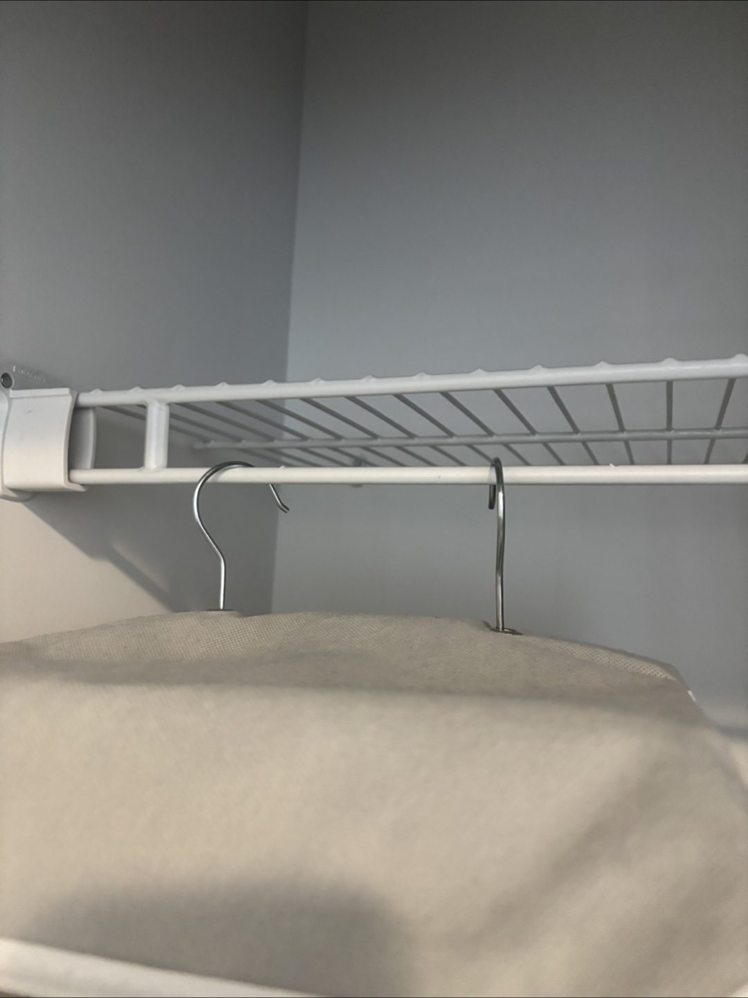 Grey Fabric Hanging Closet Organizer - photo 4