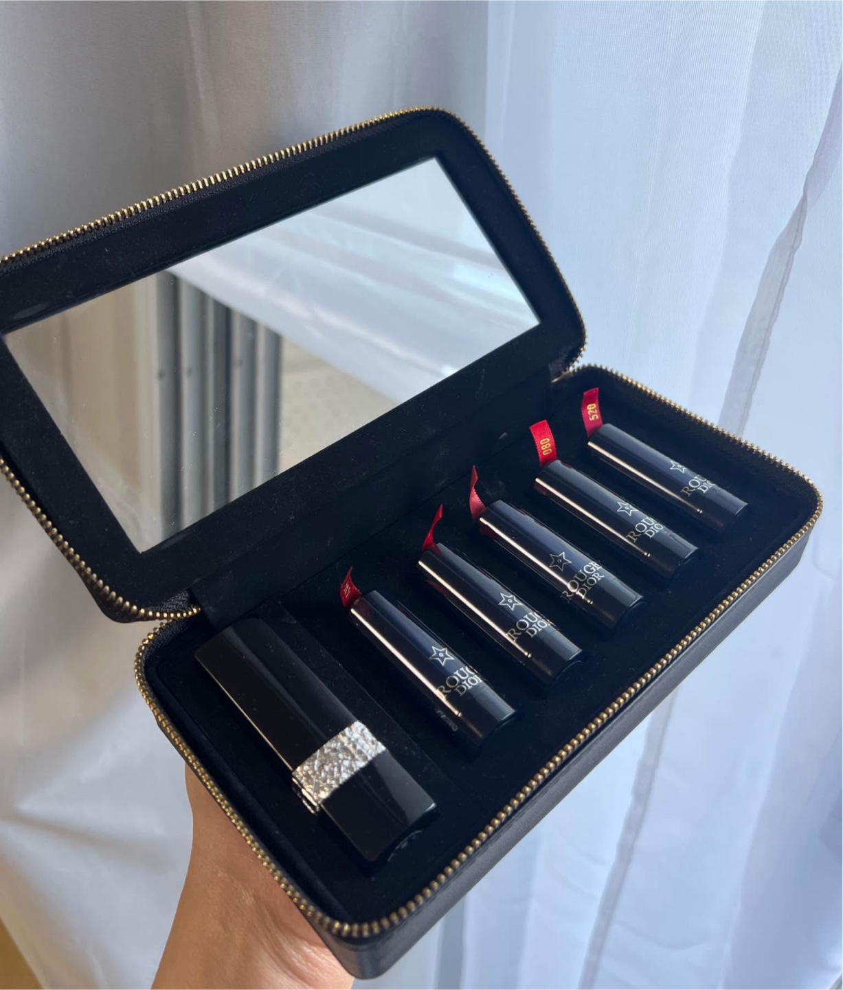 Dior Holiday Makeup Set -  Lipstick Collection with Case - photo 2