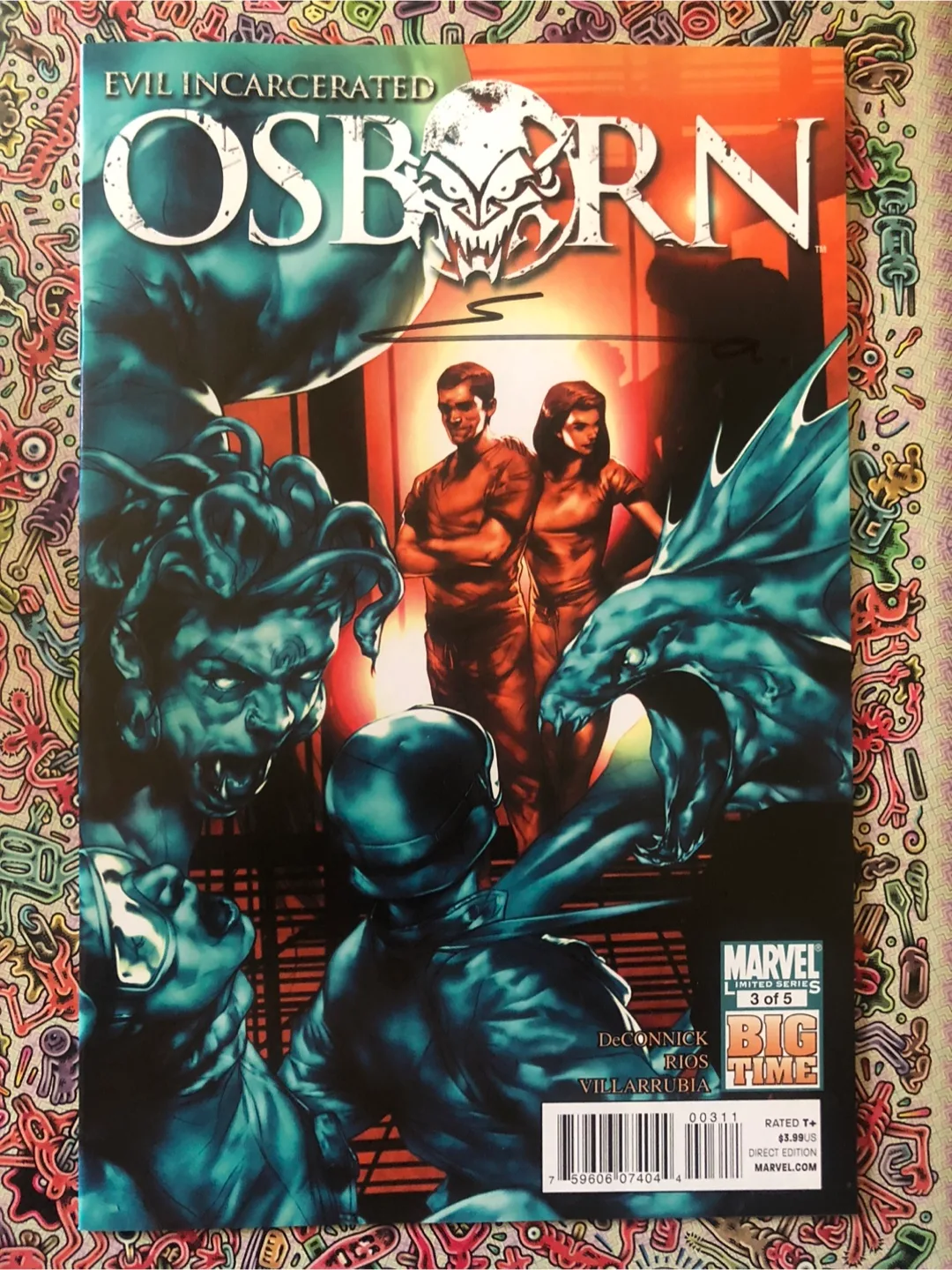 Osborn miniseries signed + variant + tattoos image indicator(4)