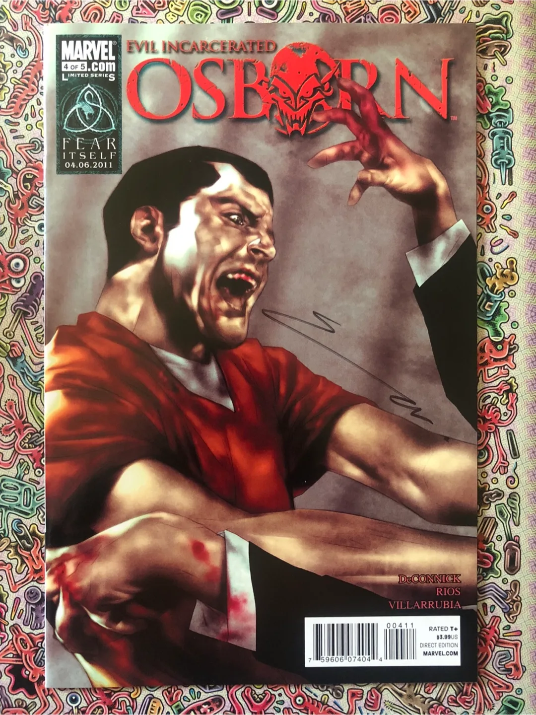 Osborn miniseries signed + variant + tattoos image indicator(5)