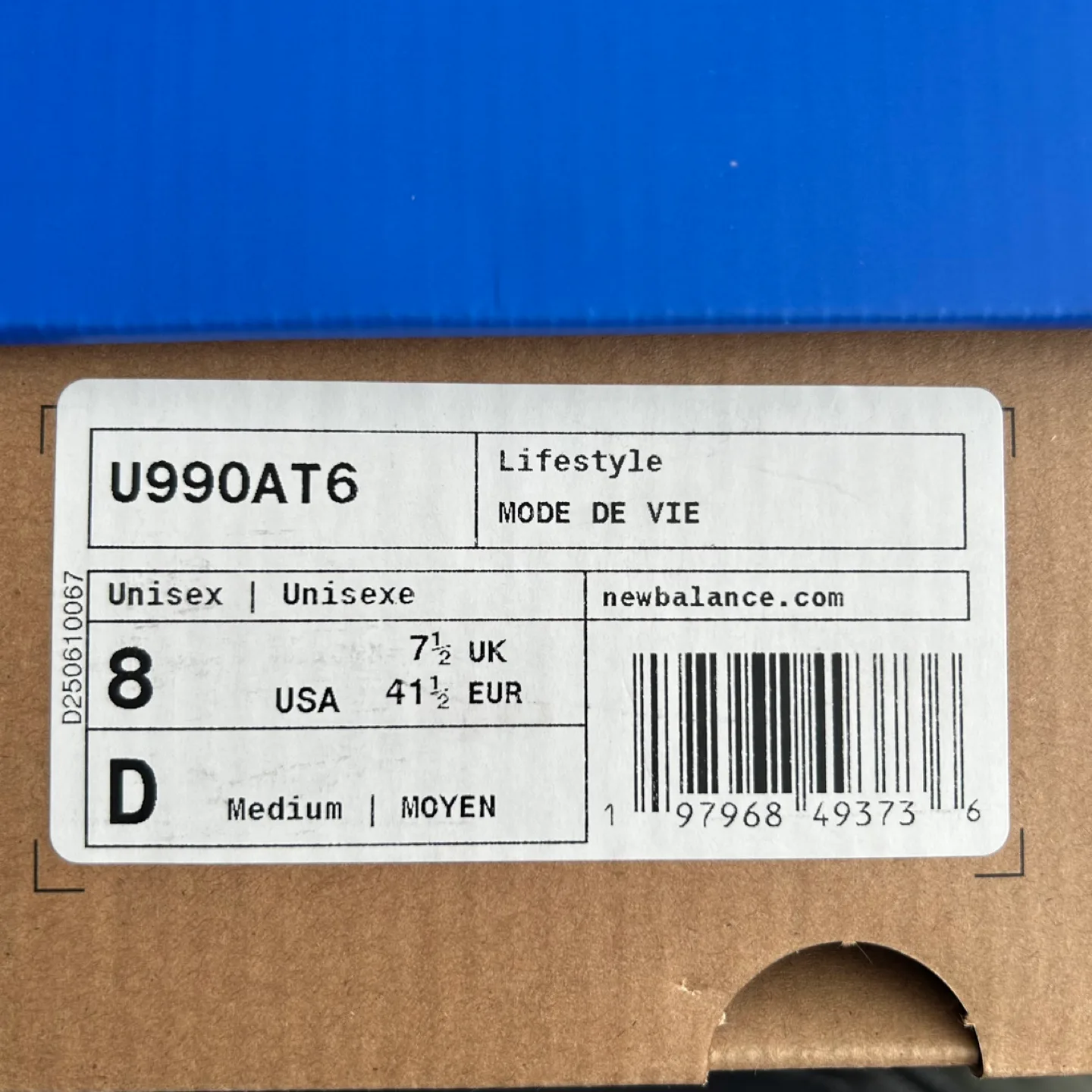 New Balance x Action Bronson Made in USA 990v6 US Size 8 image indicator(8)